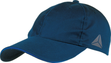 Lade das Bild in den Galerie-Viewer, Basecap &quot;VERONA&quot; Vorderansicht im Originaldesign mit Schirm Sonnenschutz Kopfschutz Cap Kappe marineblau-königsblau
