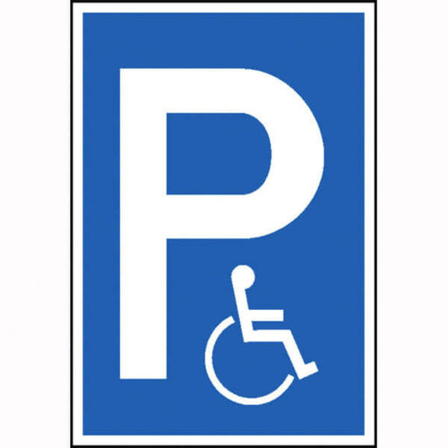 Parkplatzschild 