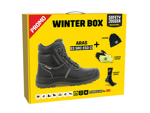 Winterbox mit S3 Sicherheitsstiefel Aras 
