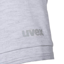 Lade das Bild in den Galerie-Viewer, Uvex Basic Poloshirt &quot;88168&quot; detailansicht mit Formstabiles Armbündchen und Pflegeleicht, Strapazierfähig grau
