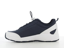 Lade das Bild in den Galerie-Viewer, Sportliche und ultraleichte Sneaker für sie &quot;MAUD&quot; Seitenansicht leichter Schuh mit herausnehmbaren Fußbett dunkelblau
