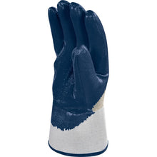 Lade das Bild in den Galerie-Viewer, Handschuh Rückansicht NI170 atmungsaktiver Handrücken hohe Atmungsaktivität blau-weiß
