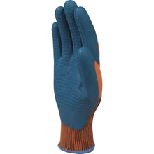 Lade das Bild in den Galerie-Viewer, Handschuh Rückansicht VE733 umweltschonend Vermindertes Risiko für Hautreizungen orange-blau
